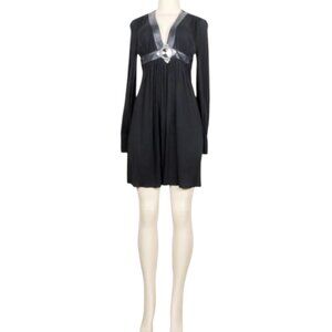 LOVE & LOVE Long-Sleeved Midi-Dress